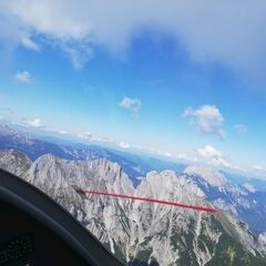 Flugwegposition um 12:44:09: Aufgenommen in der Nähe von Trieben, Österreich in 2417 Meter